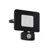 Eglo Faedo 3 spoljna/reflektor, led, 20w, sa senzorom, crna