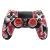 Silikonska zastita za Joystick PS4 Tip2 crveno, Crna