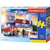 Castorland Puzzle Gasilska postaja 70 kosov