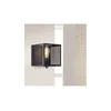 Brilliant - Zidno svetlo MAZE 1xE27/40W/230V crna