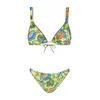 Shiwi Bikini svetlo modra/zelena/oranžna