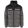Karl Kani Zimska jakna Essential temno siva/črna/bela