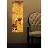 Opviq Zidni sat 30x90cm Šareni