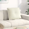 Jastuk za leđa Krema 60 x 50 cm Kordura tekstil