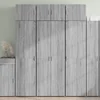 Visoka komoda boja hrasta 70x42,5x185 cm od konstruiranog drva