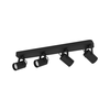 EGLO Sorego Spot rasveta, GU10, 4x3W, IP20, Crna