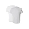 JACK & JONES Majica JJEORGANIC pegasto siva/pegasto bela