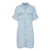 VERO MODA Dolga srajca VMJennie svetlo modra