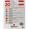 Hofmann Foto vložni listi A4, za 160 slik 10x15, z žepki 9720