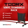 Toorx Vinyl Dumbbells Rack – stojalo za vinyl enoročne uteži – po naročilu (dobava 10 do 14 dni)