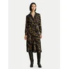 LAUREN RALPH LAUREN Srajčna obleka 200P13730001 Črna A-Line Fit
