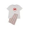 Trendyol muški set pidžama Tmnss26Pt00020, Ecru-Ecru