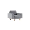Atelier del Sofa Fotelja Sparrow 1, Svetlosiva