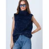Trend Alacati Stili Ženska bluza Alc-X14667, Tamnoplava