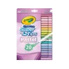 Crayola: SuperTips pralne markerje, pastelne barve - 20 kos