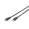 Digitus hitri priključni kabel hdmi z ethernetom 4k 60hz uhd tipa hdmi a/hdmi a m/m črn 5m