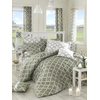 Lessentiel Maison Komplet posteljina Madalyon, 200x220 cm, Siva-Bela