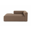 ATELIER DEL SOFA Fotelja Mora XL Chl Left Brown