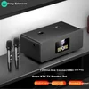 Soaiy Karaoke zvučnik sa 2 mikrofona 620X, Bluetooth, USB, Crni