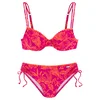 VENICE BEACH Bikini oranžna/roza