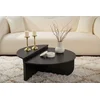 Hanah Home Klub sto-set Orion, 90x60x30, 85x30x35cm, 2 komada, Crni