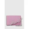 Usnjena denarnica Karl Lagerfeld K/SIGNATURE