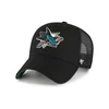 47 Brand Cap nhl san jose sharks branson mvp Črna