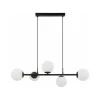 Luster na sajli MADDIE 5xE14/5W/230V crna