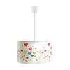 Dečiji luster na sajli HEARTS 1xE27/60W/230V