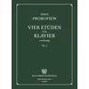 PROKOFIEW:VIER ETUDEN FUR KLAVIER OP.2