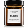 Vila Hermanos Apothecary Red Saffron & Cedar Blue scented candle 150 g