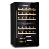 Klarstein Barossa 29 Duo, vinoteka, 29 steklenic, 80 litrov, 2 coni, upravljanje z gumbom (TK15-Barossa-29D)