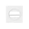 HACO Prehodni del Transition piece with flat channel flap CZP, 110 x 55/100 mm 0629