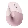 Logitech Lift Vertical Ergonomic Miš, 4000 DPI, Roze