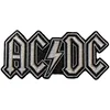 AC/DC Silver Logo Iron-On Patch