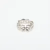 Prstan Off-White Arrow Ring Silver/ No Color 64
