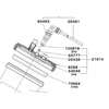 Aluminijast pokrov za BVD komplet 21014 SATA - 1 kos