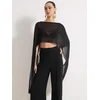 Trendyol Milla ženska bluza Tprss26Bz00055, crna