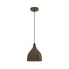 Viseča svetilka na kablu NOAK CLASSIC 1xE27/15W/230V rjava
