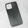 TELEMPIRE Silikonska maska za telefon Skin za iPhone 13 Pro Max 6.7 crna