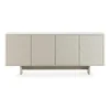 Kremno bela komoda 180x75x40 cm Solei – MOME
