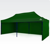 Reklamni paviljon 3x6m - plus 3 stene - Zelena