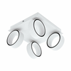 Eglo 39587 - LED spot svetiljka ALBARIZA 4xLED/4,6W/230V