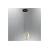 Opviq luster Oyster 5732K-1A-02, LED 20 W, hrom