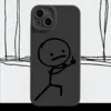 Infostyle Ovitek za iPhone 14 – humoristični dizajn Črna/Stil 1/TPU silikon