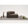 Atelier del Sofa Dvosed Comfort, 140 x 75 x 95 cm, Sivi