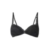 TRIUMPH Nedrček Comfort Allure črna/srebrna