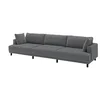 UPPAKRA Modularna sofa s 4,5 sedišta, Johanneshov tamnosiva
