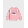 Sinsay - Dukserica crewneck Stitch - roze