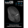 Winner Group - Bežični miš SEA MOUSE 500 mAh crni